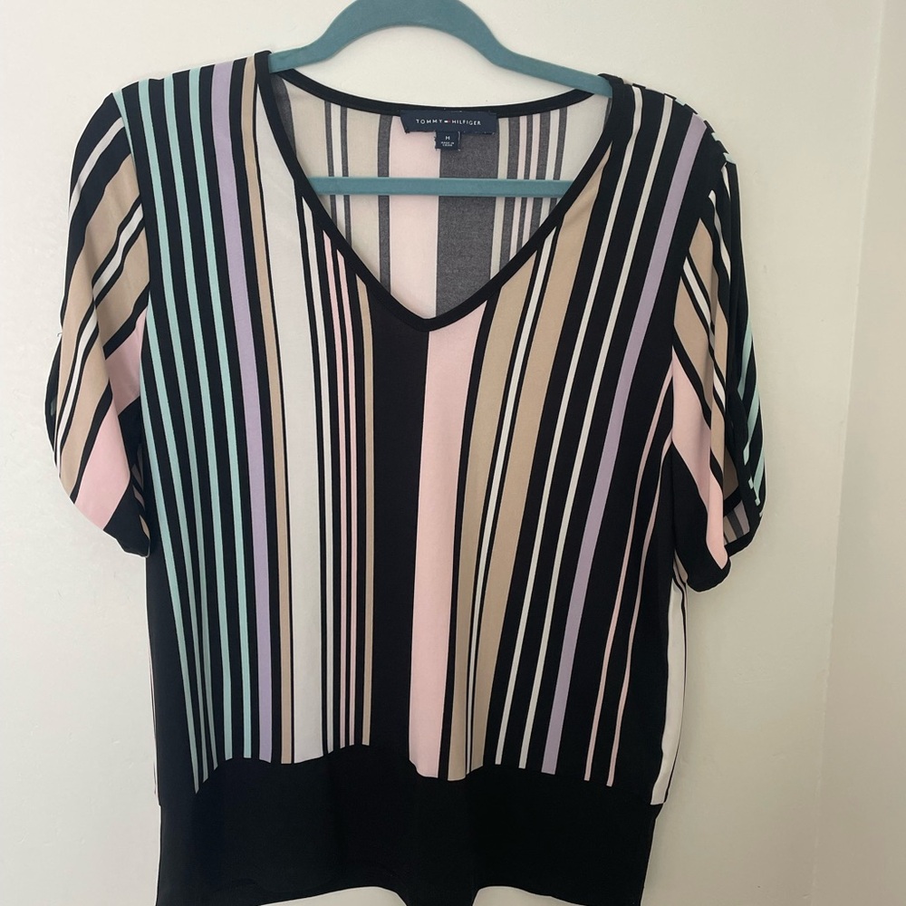 Tommy Hilfiger Striped Black Too